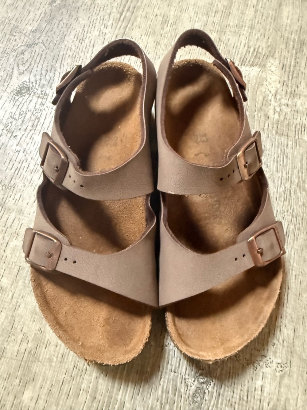 Kids Birkenstock Milano Double-Strap Sandals